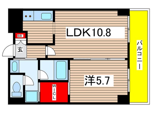 アウロ－ラ武庫之荘の物件間取画像